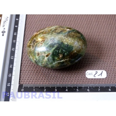 Labradorite blanche - pierre roulée - chakra turquoise