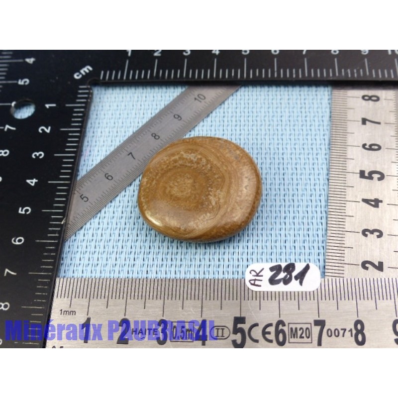 Aragonite en Galet Plat 18gr50