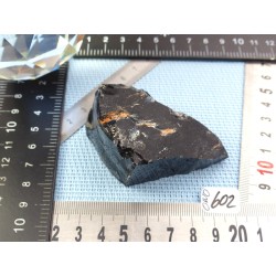 Obsidienne noire en Pierre Brute de 102gr