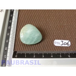 Aigue Marine du Brésil pierre roulée Q Extra 12g