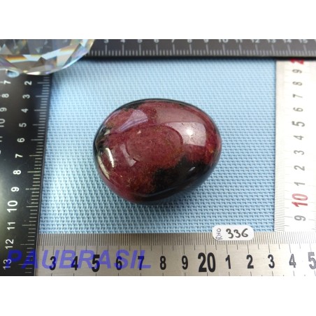 Rhodonite en Pierre Polie 254gr Q Extra