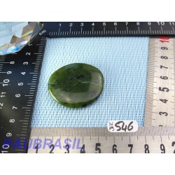 Jade Néphrite en pierre plate de 17gr