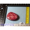 Thulite - Zoïsite rouge en pierre plate de 32g