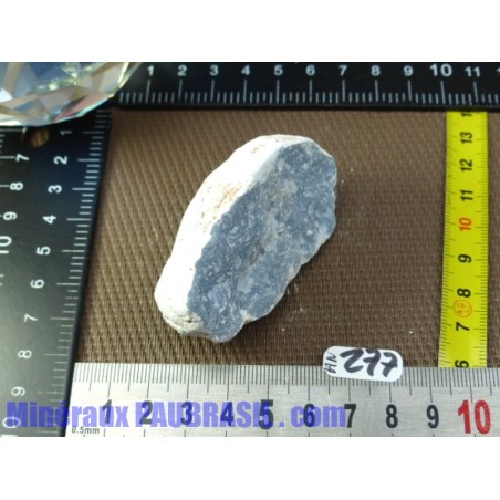 Angelite Anhydrite bleue en pierre brute de 88g