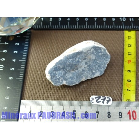 Angelite Anhydrite bleue en pierre brute de 88g