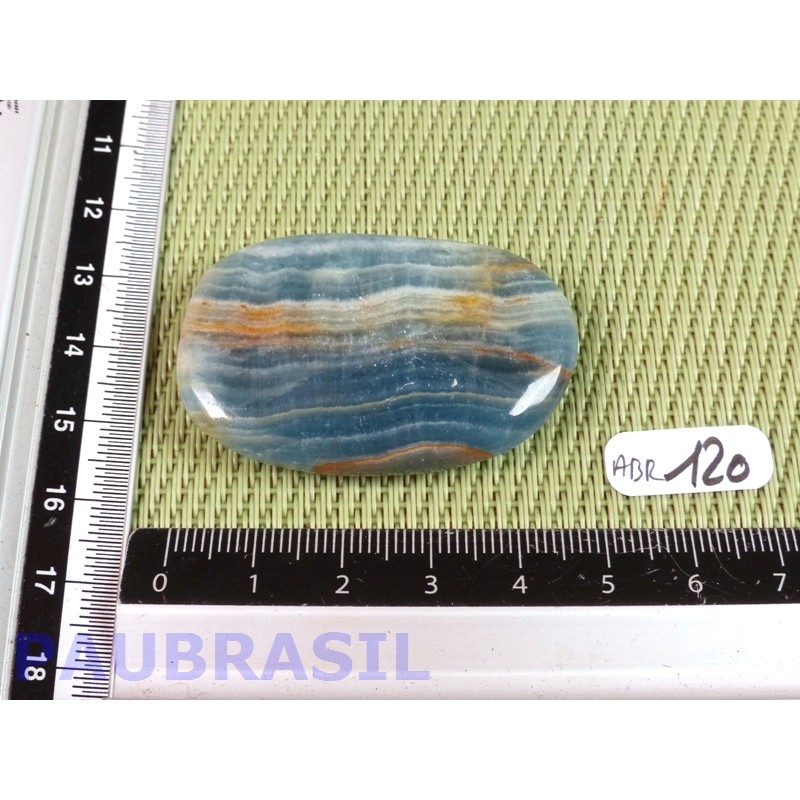 Aragonite bleue - Scheelite Q Extra en Pierre Plate 24gr