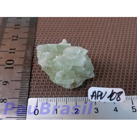 Apophyllite Verte de Poonah de 14gr en pierre brute