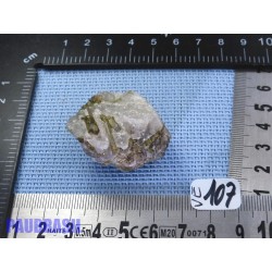 Tourmaline verte - verdélite et quartz de 36g