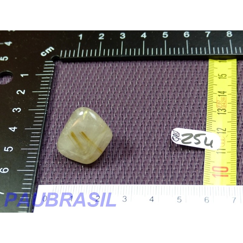 Quartz à inclusions de rutile du Minas Gerais Brésil 9gr