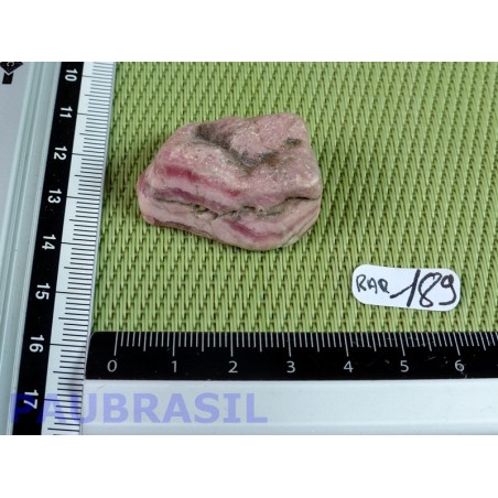 Rhodochrosite Argentine Pierre semi Roulée Q Extra 26gr