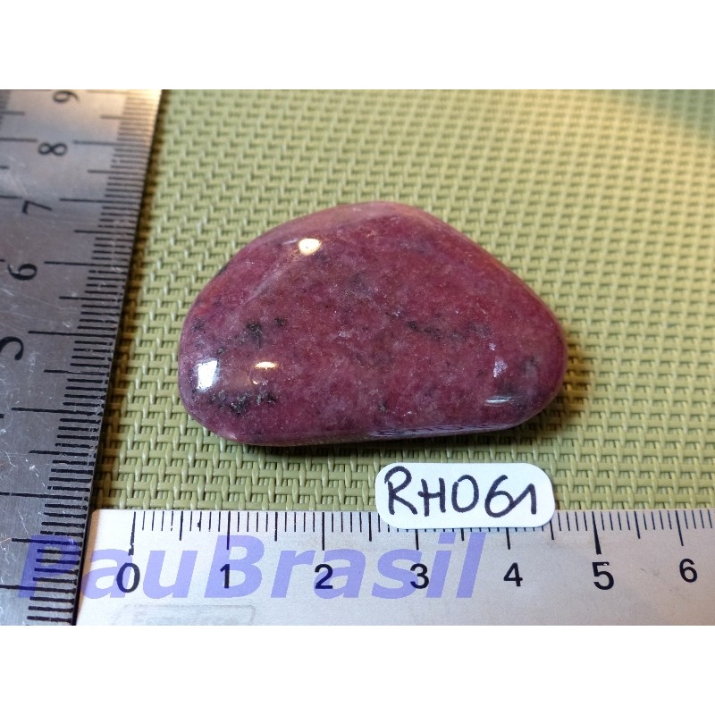 Rhodonite Q Extra Pierre plate 30g