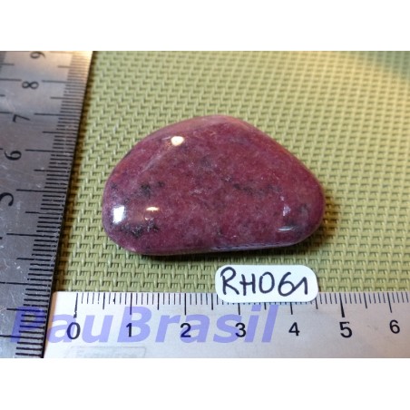 Rhodonite Q Extra Pierre plate 30g