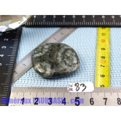 Diorite orbiculaire pierre plate de 23gr Rare