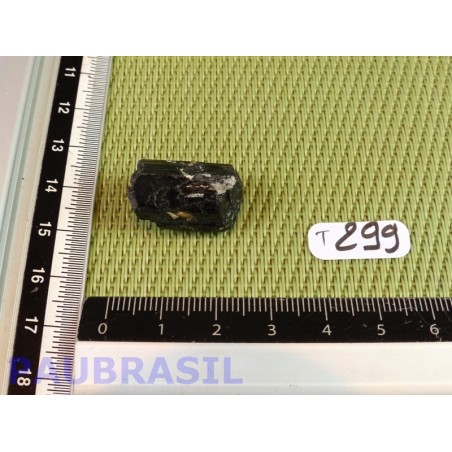 Tourmaline Noire Schorl en Pierre Brute Biterminée 7g