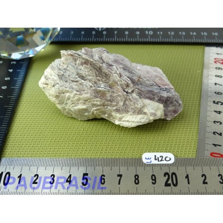 Lépidolite brute de 209gr du Brésil