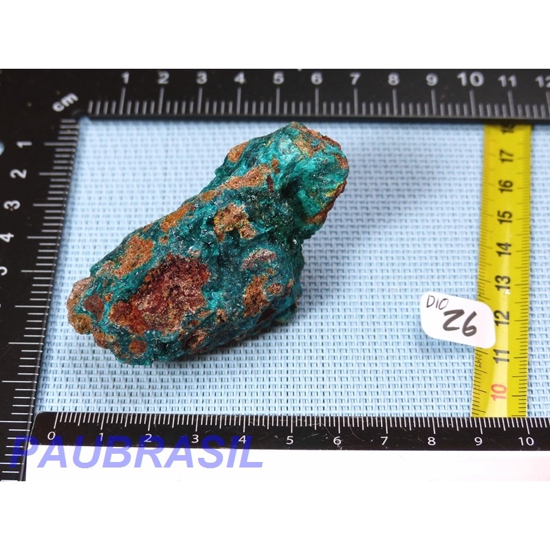 Dioptase en pierre brute Congo 97g