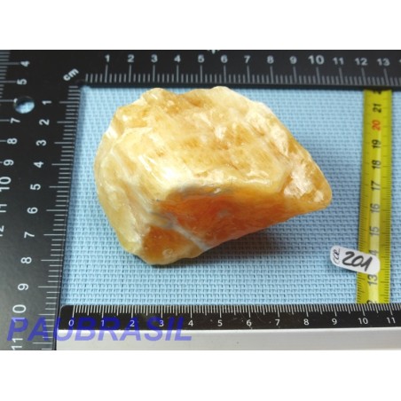 Calcite Orange en Pierre Brute 208gr