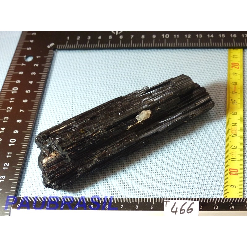 Tourmaline Noire Fibreuse Pierre Brute Bresil 324g Q Extra