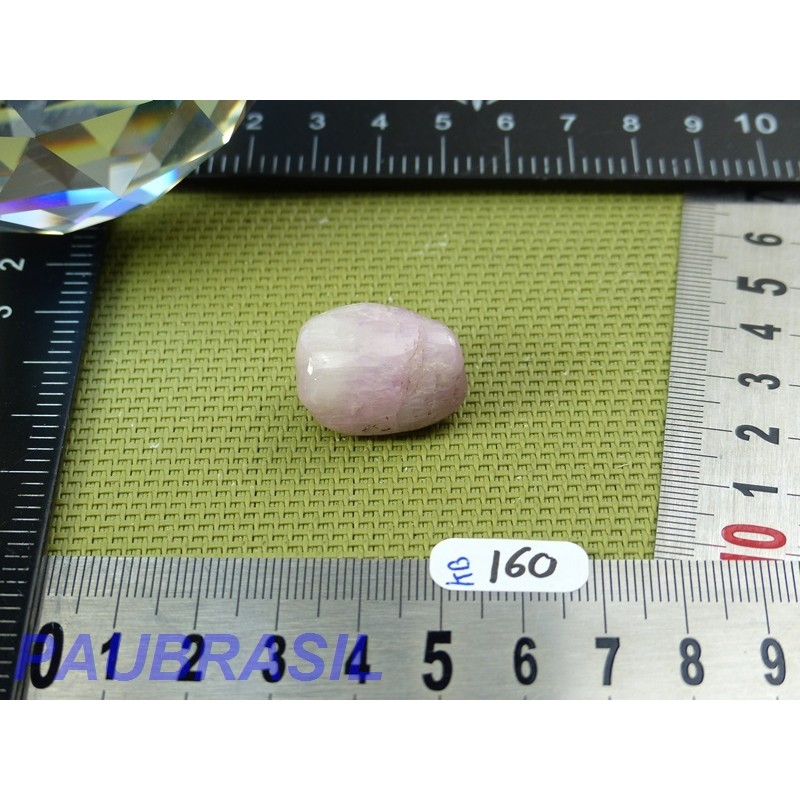 Kunzite Rose en pierre roulée 10g