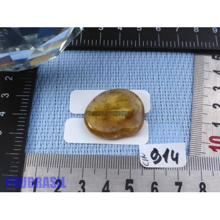 Citrine en mini pierre plate 7gr50