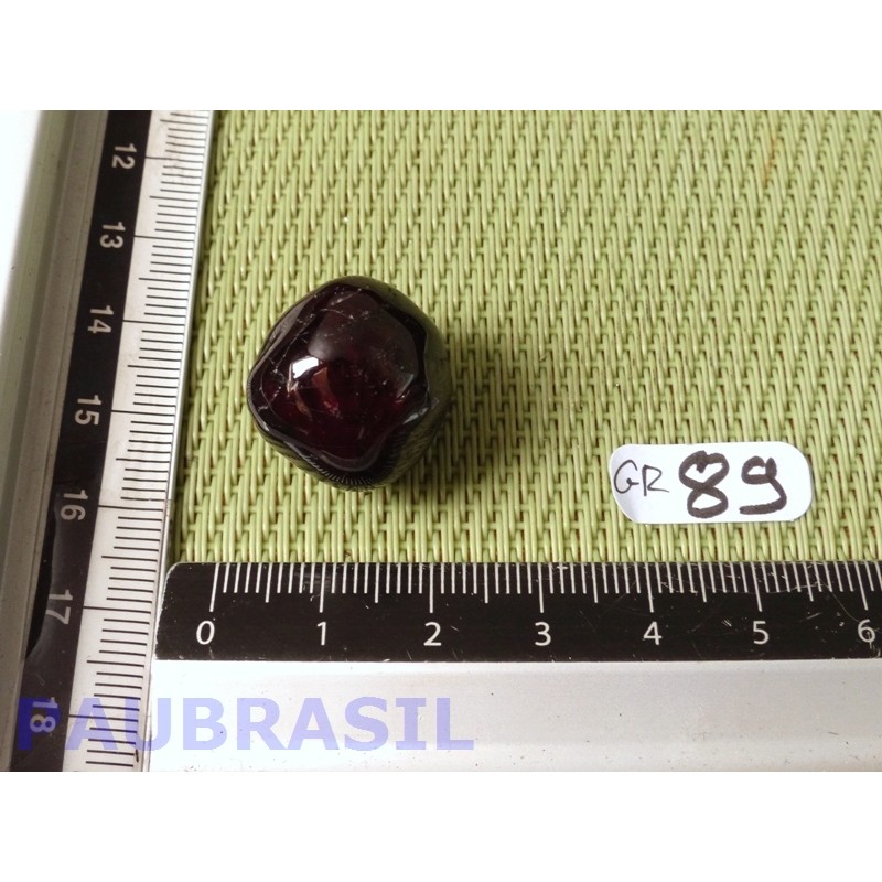 Grenat Rhodolite en Pierre Roulée 12g Q Extra