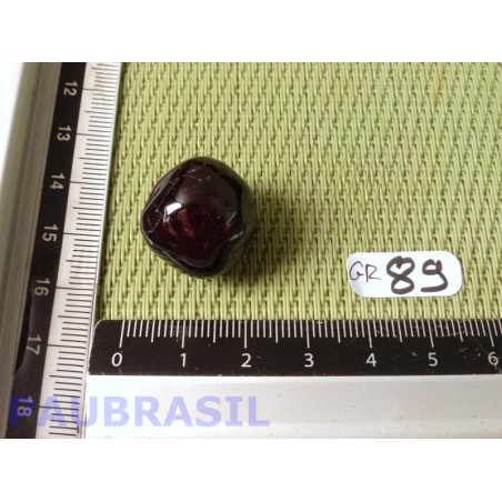 Grenat Rhodolite en Pierre Roulée 12g Q Extra