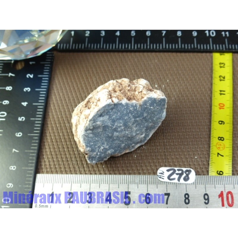 Angelite Anhydrite bleue en pierre brute de 91g