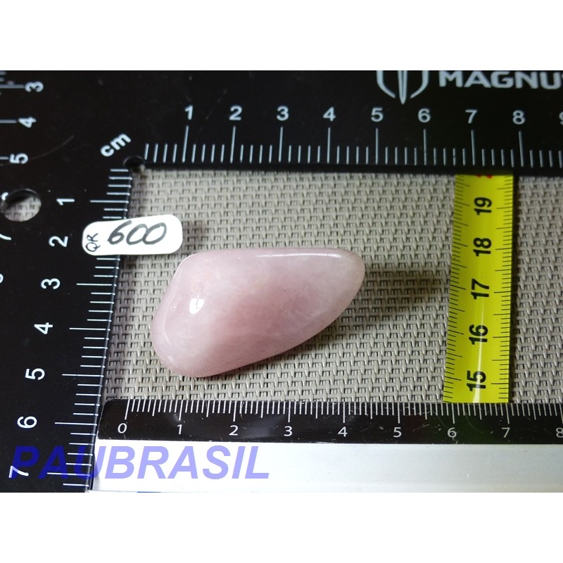 Quartz Rose en pierre roulée Extra de 25gr du Brésil