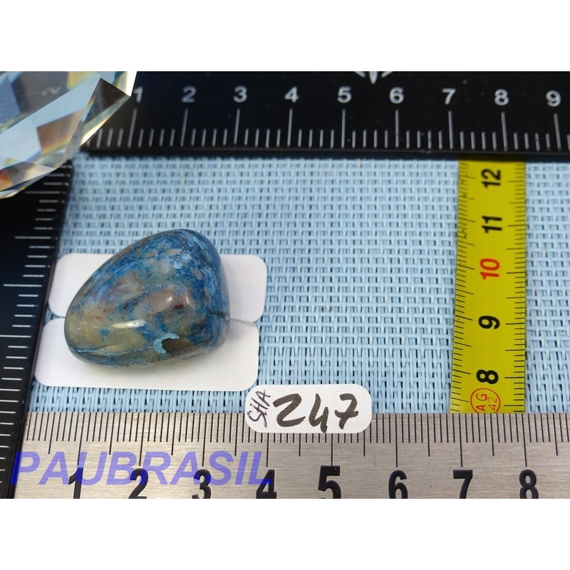 Shattuckite Namibie en pierre roulée Q Extra 18gr RARE