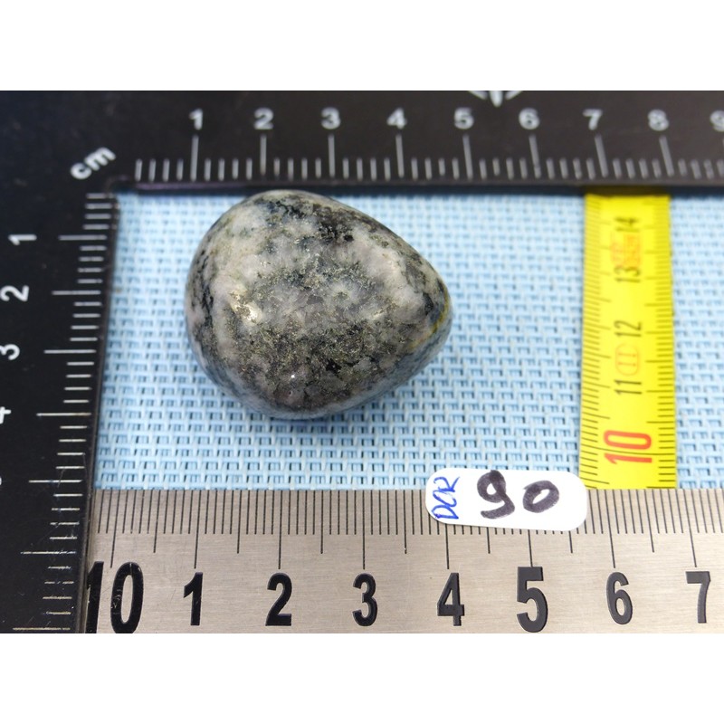 Diorite orbiculaire pierre roulée Q Extra 34gr50 Rare