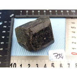 Tourmaline Noire Schorl Pierre Brute Biterminée Q EXTRA 154gr