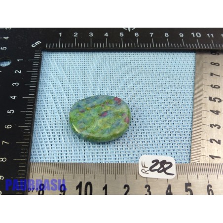 Rubis sur Fuchsite en mini pierre plate 14gr50 Q Extra