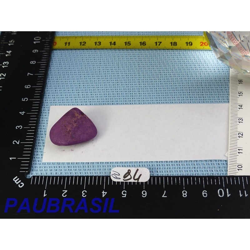 Purpurite en pierre roulée non polie 11g