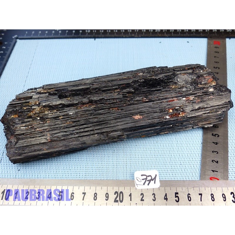 Tourmaline Noire Fibreuse Pierre Brute Bresil 1157g Q Extra