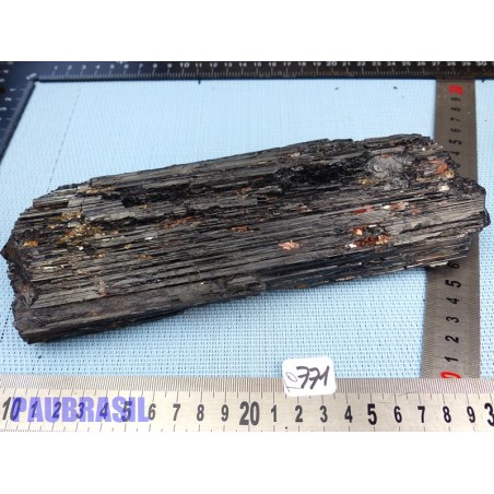 Tourmaline Noire Fibreuse Pierre Brute Bresil 1157g Q Extra