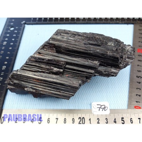 Tourmaline Noire Fibreuse Pierre Brute Bresil 1332g Q Extra