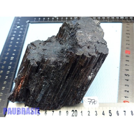 Tourmaline Noire Fibreuse Pierre Brute Bresil 1332g Q Extra