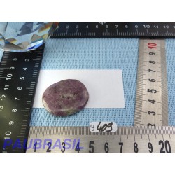 Lépidolite en pierre plate fine Brésil 12g