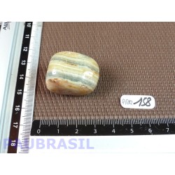 Aragonite bleue - Scheelite Q Extra en Pierre Roulée 26gr