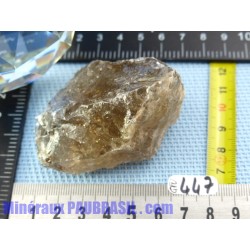 Quartz Fumé brut du Brésil de 107gr