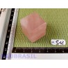 Cube poli en Quartz Rose Q Extra Brésil 42g 26mm